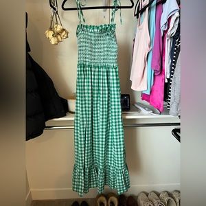 Kate Spade checkered dress barely worn size small